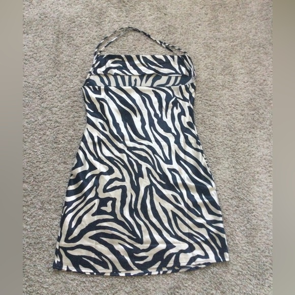 Silky Cowl Neckline Dress - Picture 12 of 13